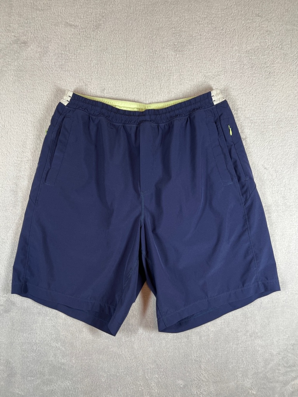Birddogs Men's Navy Athletic Lined Shorts XL